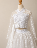 Hanbok encaje floral